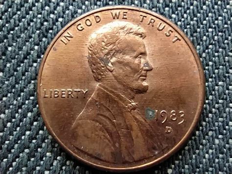 1983 d penny|is 1983 penny worth anything.